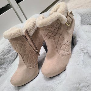 ivory winter heels
